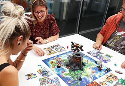 IELLO: King of Monster Island - Strategy Board Game, Sequel of The King of Line, Family Game, Play Cooperatively, Ages 10+, 1-5 Players, 60 Minutes