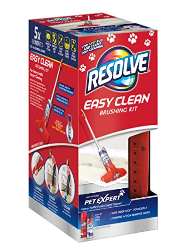 Resolve Pet Expert Easy Clean Carpet Cleaner Gadget Foam Spray Refill, 2 Piece Set