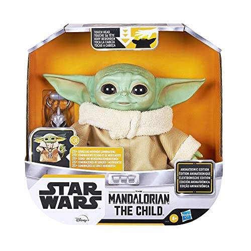 STAR WARS The Child Animatronic Edition 7.2-Inch-Tall Toy by Hasbro with Over 25 Sound & Motion Combinations, Toys for Kids Ages 4 & Up, Green, F1119