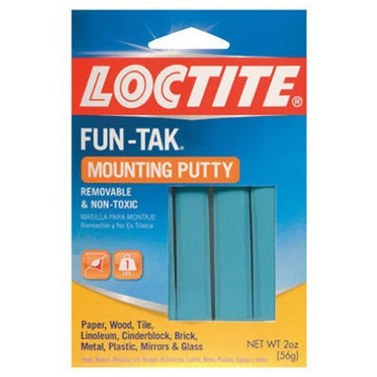 Loctite Fun-Tak Mounting Putty 2-Ounce (1087306) - 4 Pack