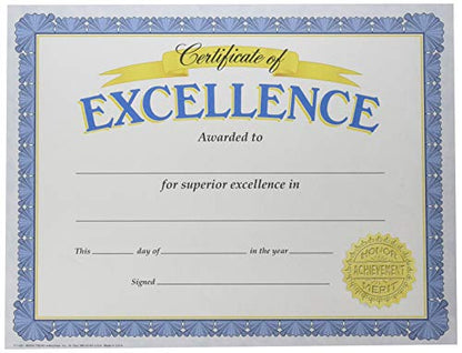 TREND enterprises, Inc. Certificate of Excellence Classic Certificates, 30 ct