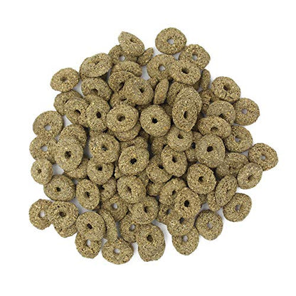 Vitakraft Nibble Rings Small Animal Treats - Crunchy Alfalfa Snack - For Rabbits, Guinea Pigs, Hamsters, and More