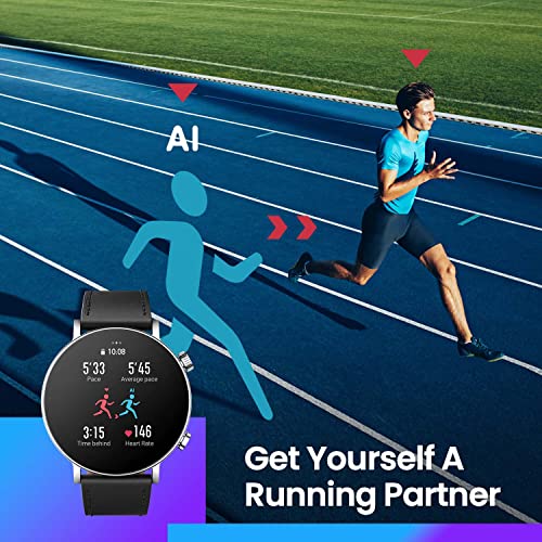 Amazfit GTR 3 Pro Limited Edition Smart Watch For Men Women, Alexa Built-in, Bluetooth Call, GPS, Fitness Watch With 150 Sports Modes, Blood Oxygen Heart Rate Tracking, 5 ATM Water Resistant, Silver