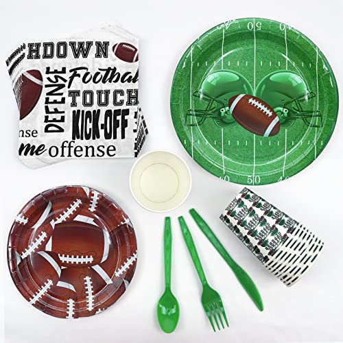 Football Party Favor Football Party Supplies Football Party Plates and Napkins