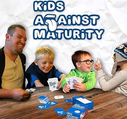 Kids Against Maturity: Card Game for Kids and Families, Super Fun Hilarious for Family Party Game Night