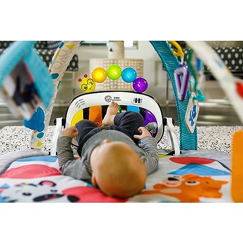 Baby Einstein 4-in-1 Kickin' Tunes Music and Language Play Gym and Piano Tummy Time Activity Mat