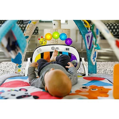 Baby Einstein 4-in-1 Kickin' Tunes Music and Language Play Gym and Piano Tummy Time Activity Mat