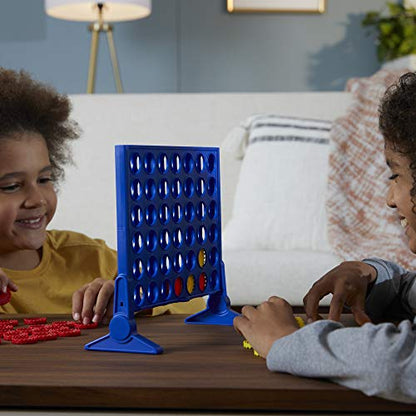 Hasbro Gaming Connect 4 Classic Grid,4 in a Row Game,Strategy Board Games for Kids,2 Player .for Family and Kids,Ages 6 and Up