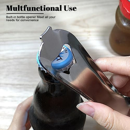 Mason Jar Opener No Lid Dents or Damage Multifunctional Jar Opener Easy Twist Manual Handheld Top Remover Bottle Opener Made For Lifetime