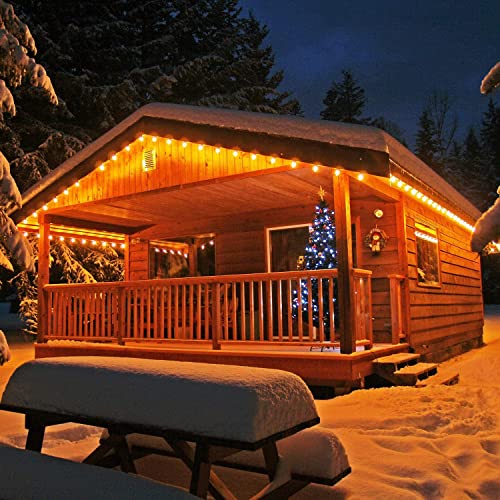 60FT LED Outdoor String Lights, S14 (30FT*2) Patio String Lights for Outside with Shatterproof E12 LED Bulbs, Weatherproof LED Outdoor Lights for Patio Backyard Porch Garden Bistro Cafe Party Decor