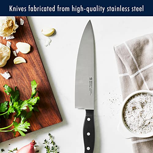 HENCKELS Statement Razor-Sharp 15-Piece Knife Set with Block, German Engineered Knife Informed by over 100 Years of Mastery