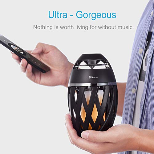 DiKaou Outdoor Bluetooth Speaker, Gifts for Men Dad Women, Torch Outdoor Speakers Wireless, BT5.0 Stereo Speaker with HD Audio and Enhance Bass, Unique Christmas Birthdays Gifts for Men Him Father