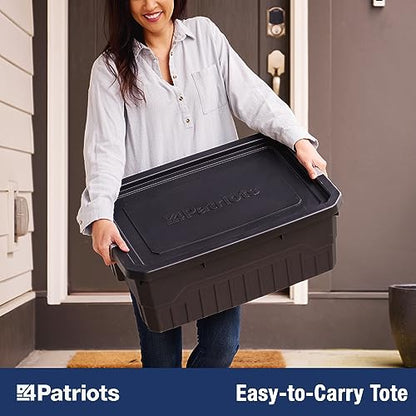 4Patriots 3-Month Survival Food Kit - 688 Servings, 135,840 Total Calories, Emergency Food Supply, Freeze Dried Meals for Disasters and Camping, Designed To Last 25 Years, Disaster-Resistant Packaging, Unmatched Variety Compared to Competition