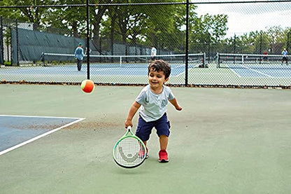 HEAD Speed Kids Tennis Racquet - Beginners Pre-Strung Head Light Balance Jr Racket - 19 Inch, Green