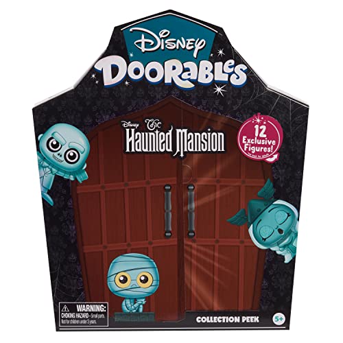 Disney Doorables The Haunted Mansion Collection Peek, Includes 12 Exclusive Mini Figures, Styles May Vary, Officially Licensed Kids Toys for Ages 5 Up, Amazon Exclusive