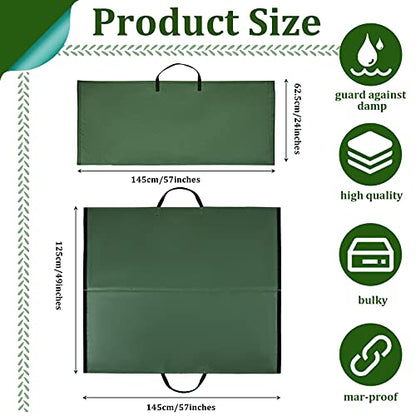 Leaf Bag For Collecting Leaves,Gardening Bag,Leaf Bag Garden Lawn Yard Waste Tarp Container,Garden Waste Basket,Heavy Duty Canvas Fabric Yard Waste Bags for Collecting Leaves on Garden Lawn