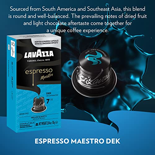 Lavazza Variety Pack Aluminum Espresso Capsules Compatible with Nespresso Original Machines Variety Pack (Pack of 60) ,Value Pack, 6 Packs of 10 capsules