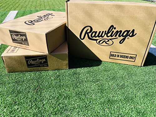 Rawlings | Official T-Balls | TVB | Youth/6u | 12 Count | Sponge Rubber Core | Indoor/Outdoor