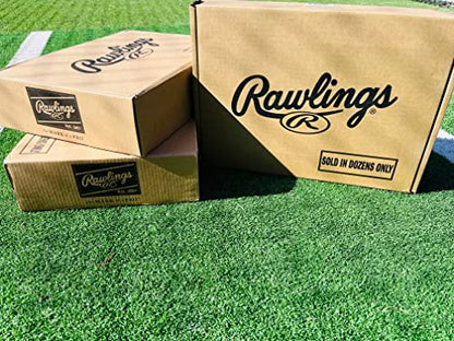 Rawlings | Official T-Balls | TVB | Youth/6u | 12 Count | Sponge Rubber Core | Indoor/Outdoor