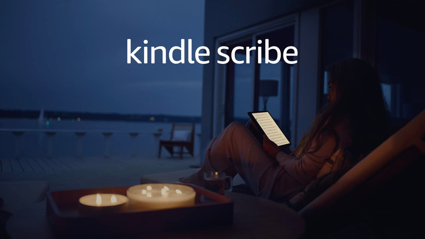 Amazon Kindle Scribe (16 GB) the first Kindle and digital notebook, all in one, with a 10.2” 300 ppi Paperwhite display, includes Basic Pen – Oprah’s Favorite Things 2023