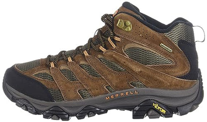 Merrell Men's Moab 3 Mid Waterproof Hiking Boot, Earth, 10.5