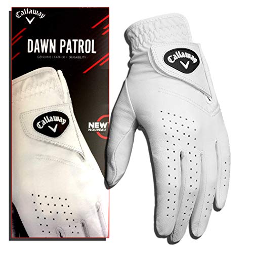 Callaway Dawn Patrol Glove (Left Hand, Medium, Men's) , White