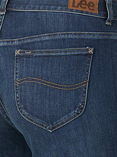 Lee Women's Plus Size Legendary Mid Rise Bootcut Jean Compass 20W Medium