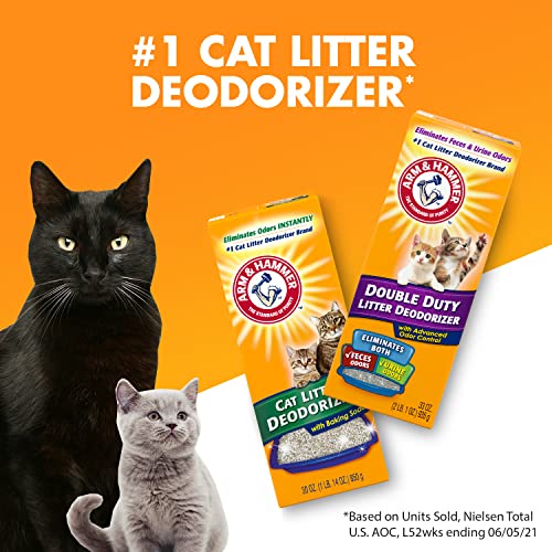 Arm & Hammer Cat Litter Deodorizer, 20 Oz, Orange 1.25 Pound (Pack of 1)