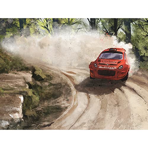 Holy Grail Games Rallyman: Dirt - Dice Based Racing Game, Ages 14+, 1-6 Players