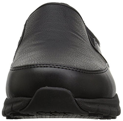 Skechers Men's Nampa-Groton Food Service Shoe, Black, 10.5 Wide