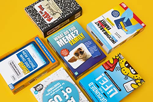 WHAT DO YOU MEME? Family Edition - The Best in Family Card Games for Kids and Adults