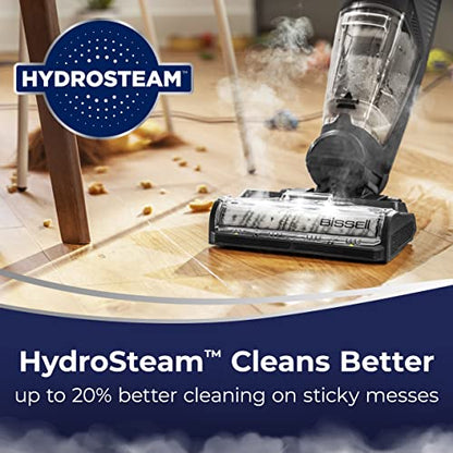 BISSELL® CrossWave® HydroSteam™  Wet Dry Vac, Multi-Purpose Vacuum, Wash, and Steam, Sanitize Formula Included, 35151