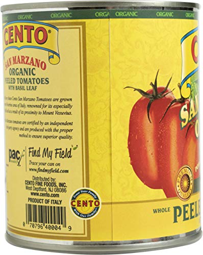 Cento San Marzano Organic Peeled Tomatoes (Pack of 6)