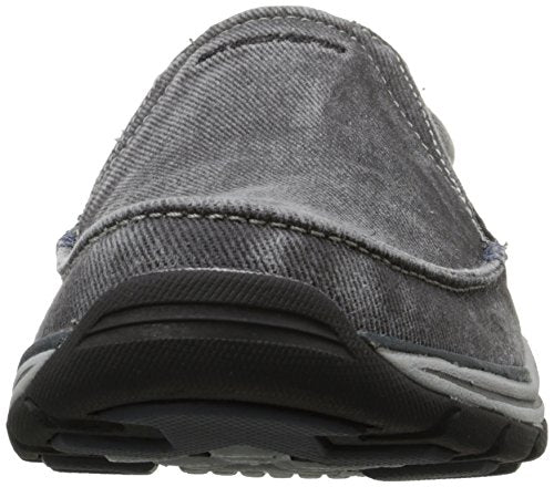 Skechers Men's Expected Avillo Moccasin, Black, 12 Medium US