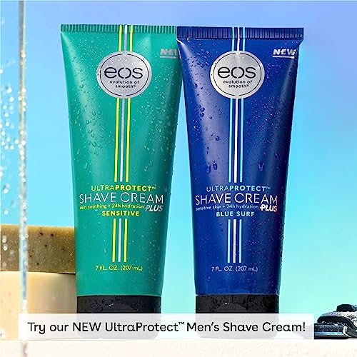 eos Shea Better Shaving Cream- Pomegranate Raspberry, Women's Shave Cream, Skin Care, Doubles as an In-Shower Lotion, 24-Hour Hydration, 7 fl oz