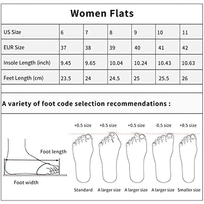 Women's Flats Mesh Ballet Flats for Women Comfortable Dress Shoes Slip On Pointed Toe Flats Shoes(Black Brown,US7)