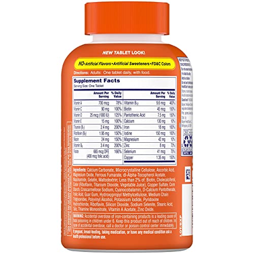 ONE A DAY Womens Complete Daily Multivitamin with Vitamin A, B , C, D, and E, Calcium and Magnesium, Immune Health Support, 200 Count