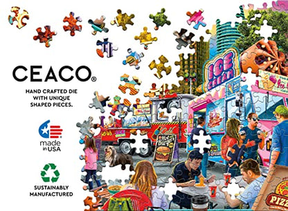 Ceaco - PD Moreno - Food Truck Festival - 500 Piece Jigsaw Puzzle