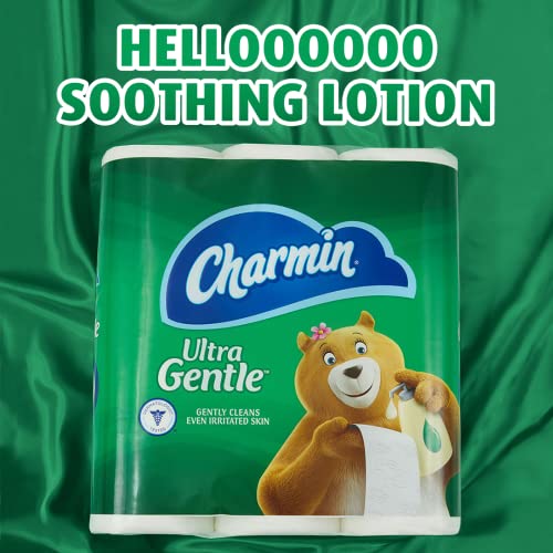 Charmin Ultra Gentle Toilet Paper, 6 Mega Rolls = 24 Regular Rolls