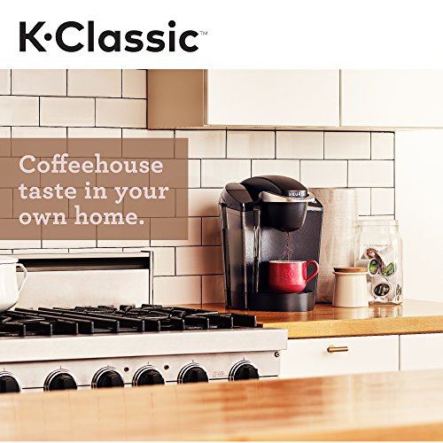 Keurig K-Classic Coffee Maker K-Cup Pod, Single Serve, Programmable, 6 to 10 oz. Brew Sizes, Black