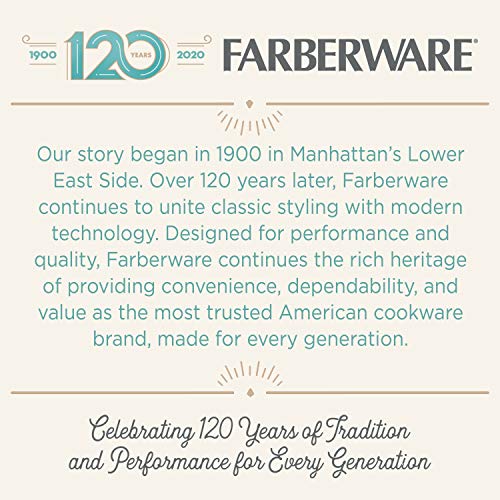 Farberware 47053 Classic Stainless Steel Yosemite 12-Cup Coffee Percolator, 12 Cup Coffee Maker, Silver