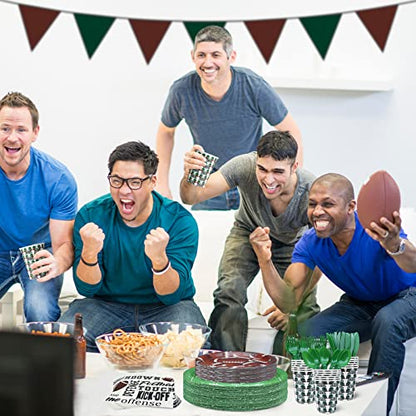 Football Party Favor Football Party Supplies Football Party Plates and Napkins