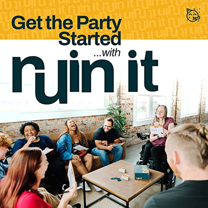 Ruin It - Adult Party Games- Party Games for Adults - Party Games- Fun Board Game for Adults - Game Night Games - Ages 17 and Up (3 - 8 Players)