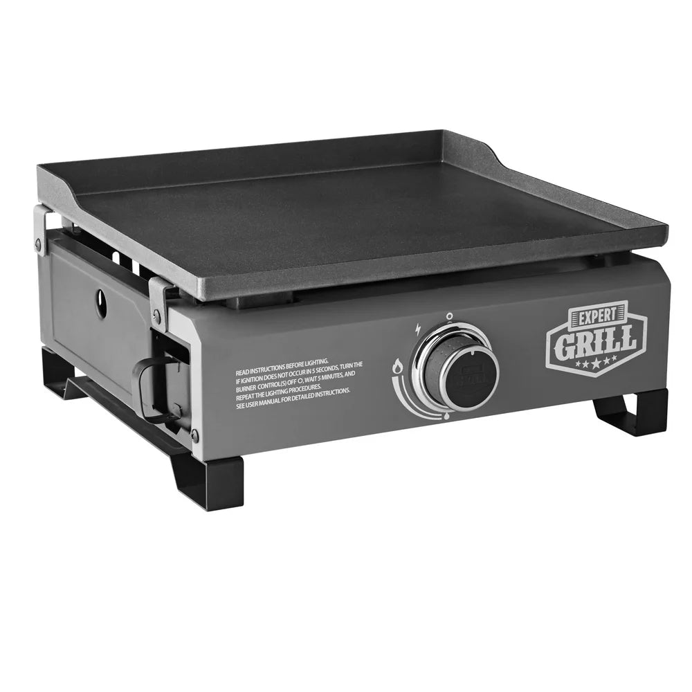  1-Burner Tabletop Propane Gas Griddle