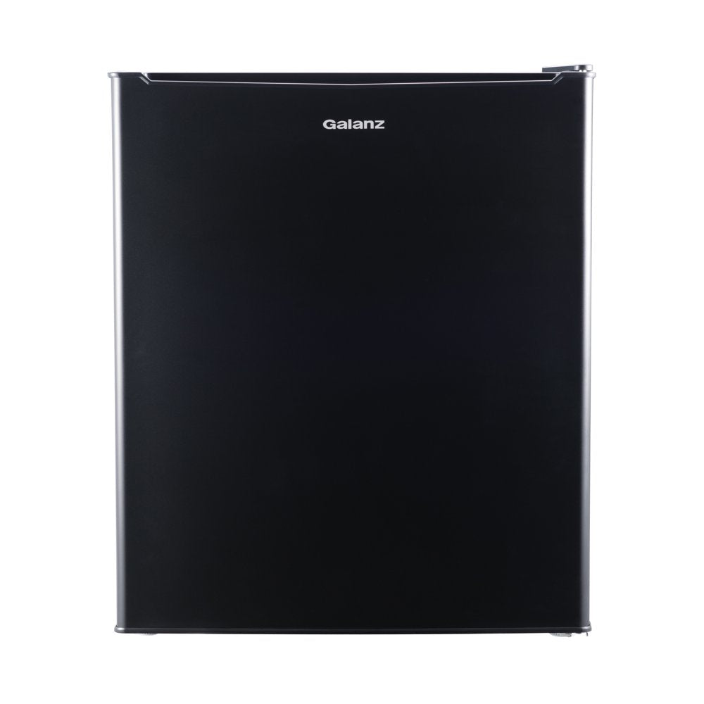 Galanz 3.3 Cu Ft One Door Mini Fridge, Black Estar, New