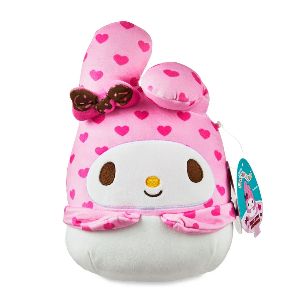 Squishmallows Official Plush 8 inch White and Pink My Melody - Child's Ultra Soft Stuffed Plush Toy