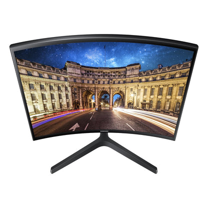 SAMSUNG 27" Class Curved 1920x1080 VGA HDMI 60hz 4ms AMD FREESYNC HD LED Monitor - LC27F396FHNXZA