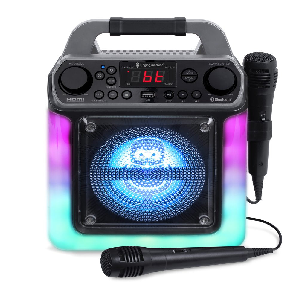 The Singing Machine SML2400 Groove Mini, Black