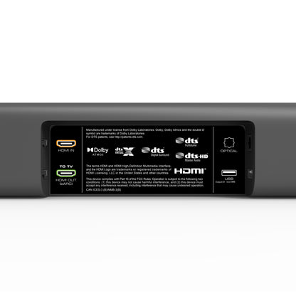 VIZIO M-Series 2.1 Premium Sound Bar with Dolby Atmos, DTS:X, Wireless Subwoofer M215A-J6