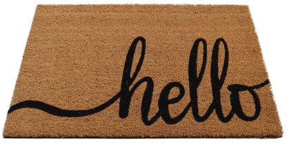 Coir Hello Doormat 18"X30"